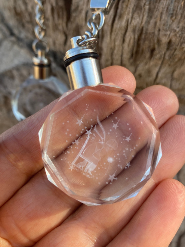 جا سوئیچی کریستالی چراغدار