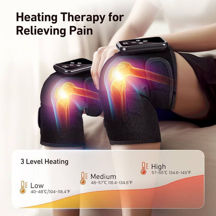 ماساژور زانو حرارتی شارژی (Fever Massage Knee Pads
