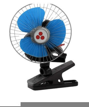 پنکه خودرو ۶ اینچ ۱۲ ولت گیرهای مدل Oscillating Fan